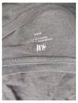 Vorschaubild 6 von Herren T-Shirt Grau Meliert Baumwolle Gr. 46 S