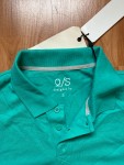 Vorschaubild 5 von Herren Poloshirt Türkis Gr. 50;L Kurzarm Baumwolle