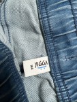 Vorschaubild 3 von Kinder Jungen Cargo Jeans Hose Blau Gr. 158 Pull-On Jogger