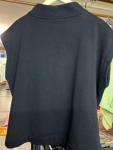 Vorschaubild 3 von Damen Pullunder Rollkragen Blau Gr. 42, XL Baumwolle