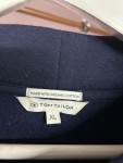 Vorschaubild 2 von Damen Pullunder Rollkragen Blau Gr. 42, XL Baumwolle
