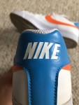 Vorschaubild 3 von Sneaker Low Herren Weiß Orange Blau Leder Gr. 99