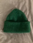 Vorschaubild 3 von Beanie Mütze Damen Grün Rippstrick Wolle Polyacryl Casual