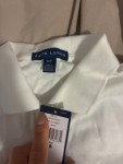 Vorschaubild 6 von Damen Poloshirt Weiß Gr. 36/S Klassisch Baumwolle Kurzarm