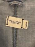 Vorschaubild 3 von Damen Jeans Bluse Blau Gr. 38 M 3, 4-Arm V-Ausschnitt Casual