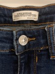 Vorschaubild 3 von Woman Destroyed Jeans Damen Gr. 36 W28 Blau Skinny Fransen Casual