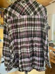 Vorschaubild 3 von Damen Bluse Kariert Mehrfarbig Gr. 46 Langarm Casual