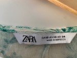 Vorschaubild 2 von Damen Bluse Kurzarm Blumenmuster Wickeloptik Weiß Gr. 42, XL