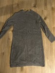 Vorschaubild 7 von Damen Strickjacke Grau Gr. 40 L Casual Langarm Knopfleiste