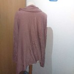 Vorschaubild 3 von Damen Wickelpullover Strickpullover Rosa Gr. M