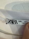 Vorschaubild 5 von Damen T-Shirt Los Angeles Weiß Gr. 40 L Asymmetrisch Casual Baumwolle