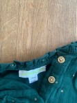 Vorschaubild 2 von Mädchen Blusenkleid Kleid Gr. 134 Grün Punkte Baumwolle