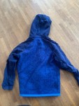 Vorschaubild 6 von Kinder Strickjacke Kapuze Blau Meliert Gr. 92