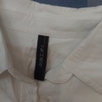Vorschaubild 3 von Damen Hemdbluse Weiß Gr. 34 XS Langarm Baumwolle Klassisch