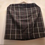 Vorschaubild 5 von Damen Faltenrock Minirock Kariert Schwarz Gr. 40 L