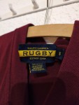 Vorschaubild 2 von Rugby Strickjacke Damen Gr. 36 S Rot Baumwolle Cardigan Preppy