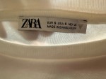 Vorschaubild 3 von Damen Langarmshirt Cropped Weiß Gr. 36 S Basic