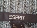Vorschaubild 3 von Damen Pullover V-Ausschnitt Strickpullover Grau Gr. 40 L Casual