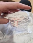 Vorschaubild 3 von Damen Bluse Langarm Weiß Gr. 40 Casual Knopfleiste