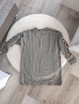 Vorschaubild 6 von Pullover Damen Oliv Gr. 38, M Sportlich Logo-Print Baumwolle