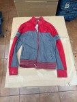 Vorschaubild 6 von Herren Sweatjacke Gr. 52 XL Rot Grau Stickerei Sportlich