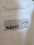 Vorschaubild 5 von Damen Blazer Weiß Lochmuster Gr. 34 XS Baumwolle Feminin
