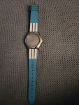 Vorschaubild 2 von Armbanduhr 10-0002 Blau Sportlich Fußball Muster Herren