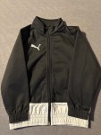 Vorschaubild 3 von Trainingsjacke Kinder Gr. 104 Schwarz Sportjacke Freizeitjacke