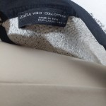 Vorschaubild 3 von Damen Pullover Gr. 40 L Grau Meliert Kurzarm Lederdetails
