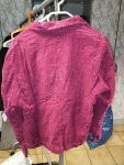Vorschaubild 5 von Damen Cordjacke Pink Gr. 44 Casual Baumwolle