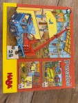Vorschaubild 3 von Baustellen-Puzzle 3-fach Set 3x 24 Teile Kinderpuzzle ab 4 Jahre Bagger