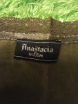 Vorschaubild 3 von Anastacia Top Braun Gr. 38 M Spitze Schleife V-Ausschnitt