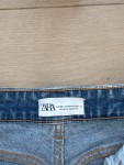 Vorschaubild 3 von Damen Jeans Bootcut Blau Gr. 36 W28 S Fransen