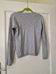 Vorschaubild 5 von Pullover Damen Grau Gr. 40 L 100% Baumwolle Basic