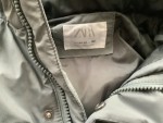 Vorschaubild 3 von Kinder Steppjacke Gr. 152 Grau mit Kapuze