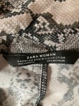 Vorschaubild 3 von Blusenkleid Hemdblusenkleid Schlangenmuster Grau Gr. 36 S