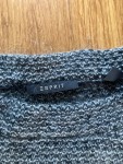Vorschaubild 5 von Damen Pullover Strickpullover Grau Meliert Gr. 38 M