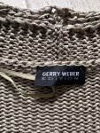 Vorschaubild 6 von Strickjacke Damen Kurzarm Oliv Gr. 40 L Lochmuster Casual