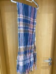 Vorschaubild 3 von Schal Damen Kariert Mehrfarbig Fransen 185x40cm Casual