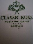 Vorschaubild 3 von Frühstücksteller Classic Rose Weiß Porzellan 15 cm