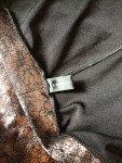 Vorschaubild 4 von Damen Leggings Braun Metallic-Look Gr. 40 Party Glamourös