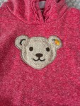Vorschaubild 2 von Kapuzenpullover Hoodie Rot Bärenmotiv Rüschen Gr. 74