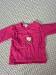 Vorschaubild 2 von Langarmshirt Pink Bären-Applikation Rüschen Gr. 68