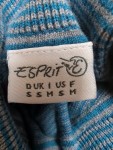 Vorschaubild 3 von Damen Pullover Rollkragen Gestreift Petrol Gr. 36 S Casual