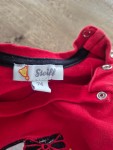 Vorschaubild 3 von Kinder Pullover Rot Gr. 74 Teddybär Applikation Langarm Baumwolle