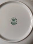 Vorschaubild 4 von Kuchenteller Keramik Weiß Blumen Vintage DDR 20 cm