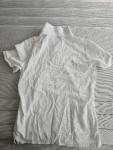 Vorschaubild 4 von Herren Poloshirt Gr. 48 M Weiß Kurzarm Casual 100% Baumwolle