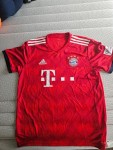 Vorschaubild 3 von FC Bayern München Heimtrikot Fußball Trikot Herren Gr. 48 M Rot