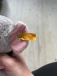 Vorschaubild 6 von Kuscheltier Elefant Grau 26 cm Baby Plüschtier Stofftier Knopf im Ohr