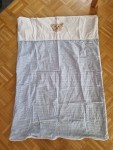 Vorschaubild 2 von Kinder Bettwäsche Teddybär Blau Kariert 95x125 cm Baumwolle